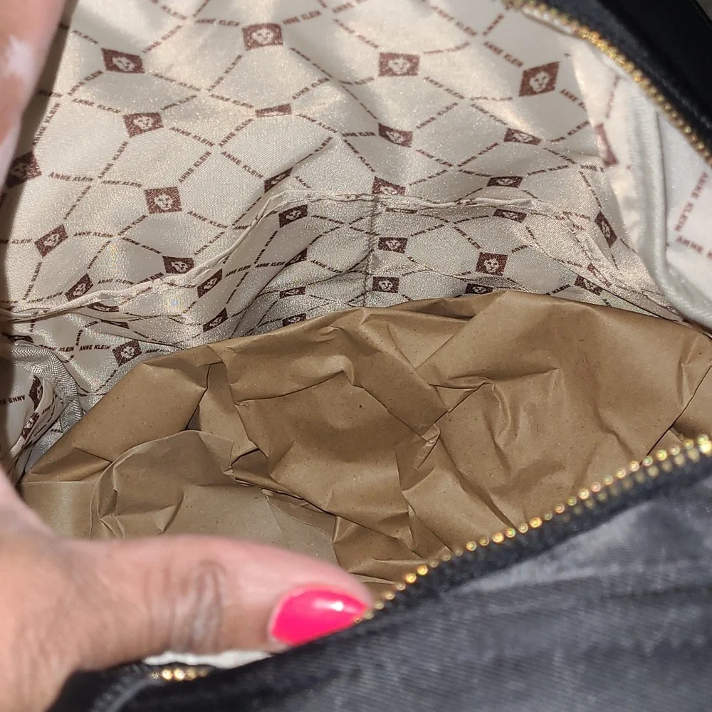 ANNE KLEIN Black Backpack